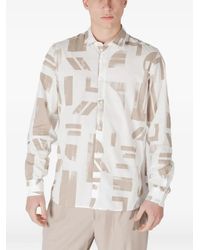 Antony Morato - Camicia Con Stampa Geometrica - Lyst
