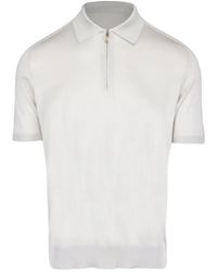 Colombo - Half-Zip Polo Shirt - Lyst