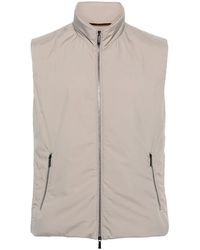 Moorer - Padded Zip-Up Gillet - Lyst