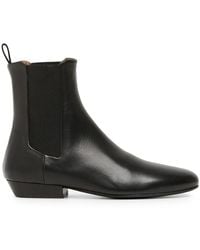 Marsèll - Miniblocco Almond-Toe Leather Chelsea Boots - Lyst