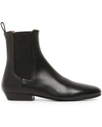 Marsèll - Miniblocco Almond-Toe Leather Chelsea Boots - Lyst