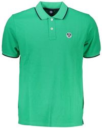 North Sails - Polo À Patch Logo - Lyst