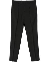 Jil Sander - Pantalon De Tailleur À Plis Marqués - Lyst