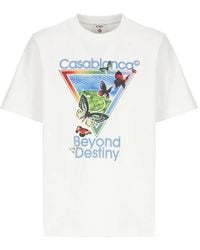 CASABLANCA - Tennis Club Icon Beyond Destiny T-Shirt - Lyst