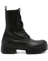 Vic Matié - 40Mm Lace-Up Chunky-Sole Boots - Lyst