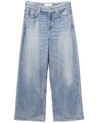 Rag & Bone - Pantaloni Sportivi Rb Miramar Andi A Gamba Ampia - Lyst