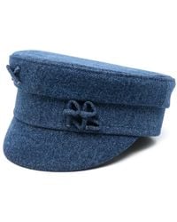 Ruslan Baginskiy - Denim Baker Boy Cap - Lyst