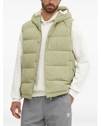 adidas - Hooded-Neck Padded Gilet - Lyst