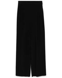 Norma Kamali - Wide Leg Trousers - Lyst