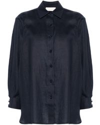 Zimmermann - Natura Classic-collar Shirt - Lyst