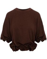 SEEN USERS - Twombly Bloom Ruffled T-Shirt - Lyst