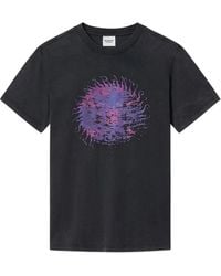 Isabel Marant - Zoeline T-Shirt Met Grafische Print - Lyst
