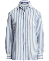 Ralph Lauren - Gestreept T-Shirt - Lyst