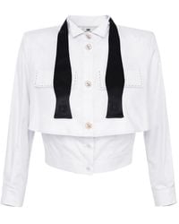 Elisabetta Franchi - Chemise En Coton - Lyst