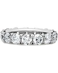 Jewels Aficionado - Platinum Eternity Diamond Ring - Lyst