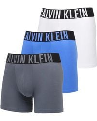 Calvin Klein - Boxershorts Mit Logo-Bund (3Er-Set) - Lyst