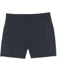 People Of Shibuya - Logo-Patch Swim Shorts - Lyst