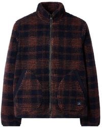 Paul Smith - Plaid-Pattern Zip Jacket - Lyst