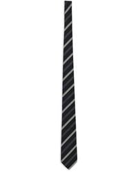 Giorgio Armani - Jacquard-Stripe Silk Tie - Lyst