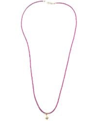 Madison - Ruby Star Necklace - Lyst