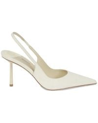 Le Silla - Pointed-Toe Slingback Pumps - Lyst