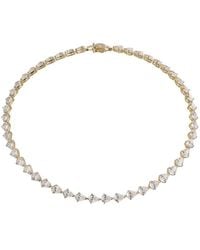 Anabela Chan - 18Kt Vermeil Nova Eternity Diamond Necklace - Lyst