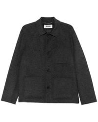 DRYKORN - Veste Boutonnée À Poches Plaquées - Lyst