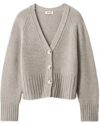 Soft Goat - Button V-Neck Cashmere Cardigan - Lyst
