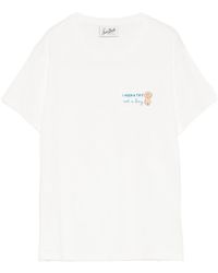 MC2 Saint Barth - Emilie W エンブロイダリー Tシャツ - Lyst