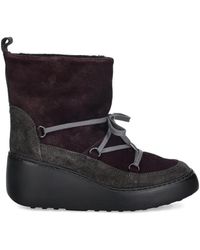 Fly London - Lace-Up Platform Boots - Lyst