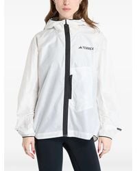 adidas - Terrex Xperior Lightweight Hooded Jacket - Lyst
