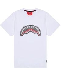 Sprayground - T-Shirt Scribble Shark Mouth - Lyst