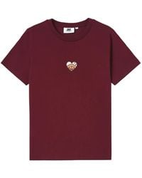 Chocoolate - Heart-Motif Embroidered T-Shirt - Lyst