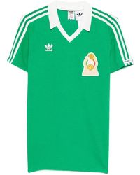 adidas - V-Neck T-Shirt - Lyst