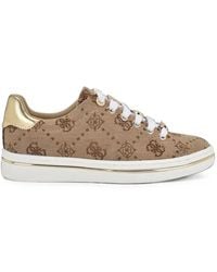 Guess - Stasey 2 Monogram Peony Sneakers - Lyst