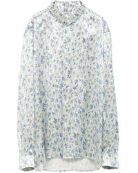 Loewe - Floral-Print Button-Up Shirt - Lyst