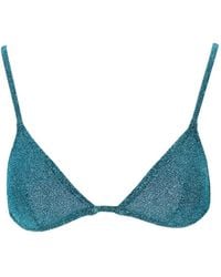Laura Urbinati - Lurex-Detail Triangle Bra - Lyst