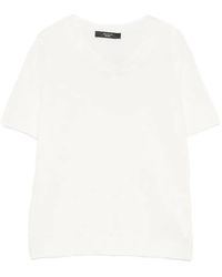 Weekend by Maxmara - Wkdpancone Crew Neck Short-Sleeve Top - Lyst