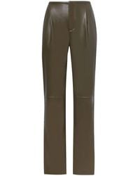 Proenza Schouler - Pantalon En Cuir Artificiel À Coupe Droite - Lyst
