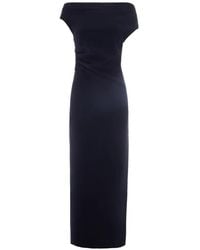 P.A.R.O.S.H. - Off-Shoulder Maxi Dress - Lyst