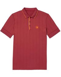 Fila - Center Court Seamless Polo Shirt - Lyst