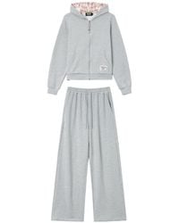 Mini Cream - Charm-Detail Hoodie And Track Pants Set - Lyst