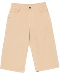 Lemaire - Cotton Bermuda Shorts - Lyst