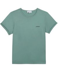 Maison Labiche - Embroidered-Detail T-Shirt - Lyst