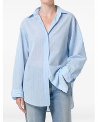 Agolde - Camicia Sona A Righe - Lyst