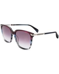 Rag & Bone - Gradient-Effect Square-Frame Sunglasses - Lyst