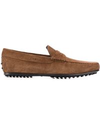 Tod's Gommino driving shoes - Marron