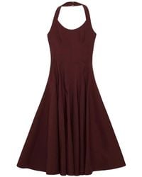 Jonathan Simkhai - Melissa Halterneck Midi Dress - Lyst