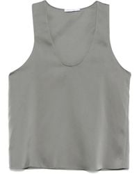 Patrizia Pepe - Satin Top - Lyst