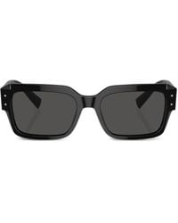 Dolce & Gabbana - Sharped Rectangle-Frame Sunglasses - Lyst